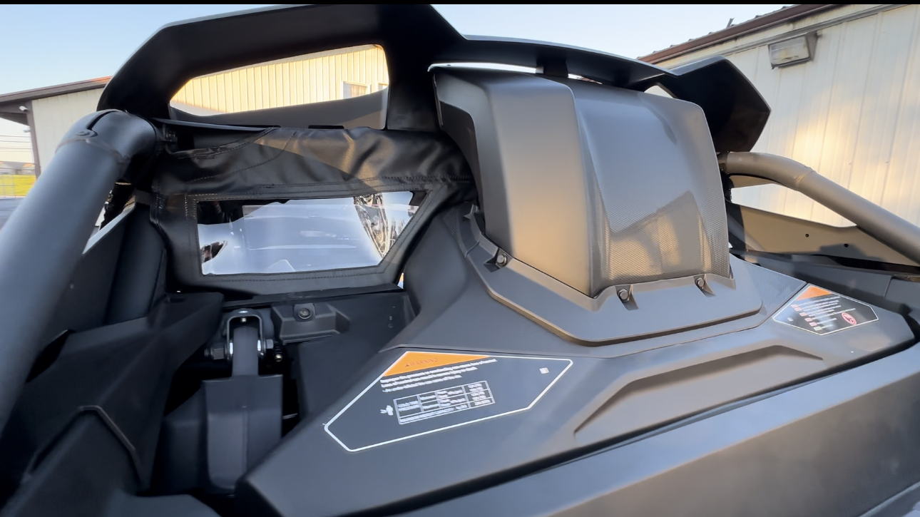 CEC Maverick R 2 Seat Enclosure with Back Window