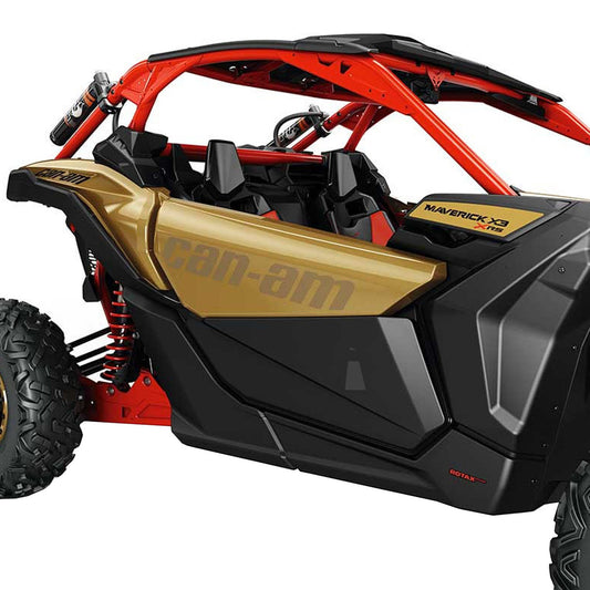 Can-Am OEM Maverick X3 Black Lower Door Panel Kit (Front)