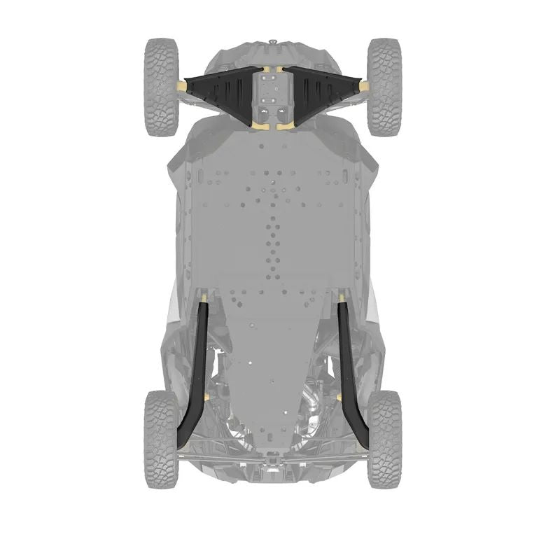 Can-Am OEM Maverick R HMWPE Front A-Arm And Trailing Arm Protectors