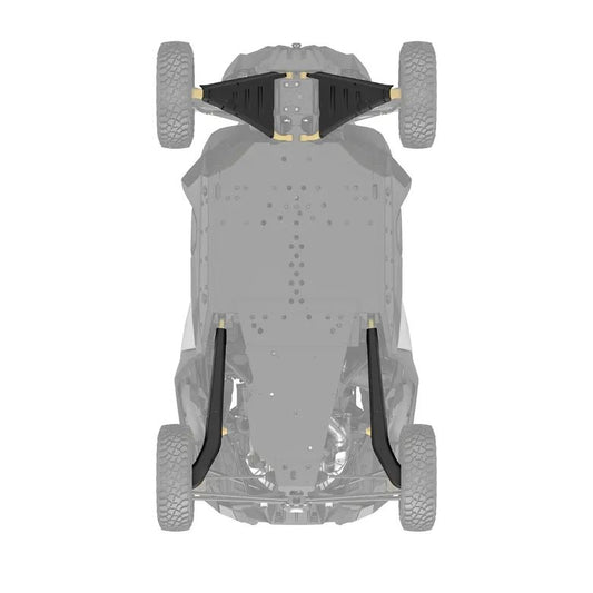 Can-Am OEM Maverick R HMWPE Front A-Arm And Trailing Arm Protectors