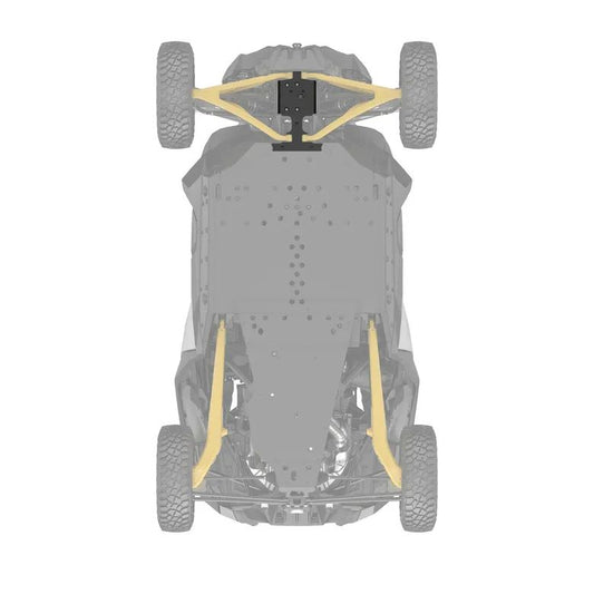 Can-Am OEM Maverick R HMWPE Front Skid Plate