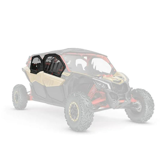 Can-Am OEM Upper Soft Door Panels - Maverick X3 MAX Front+Rear