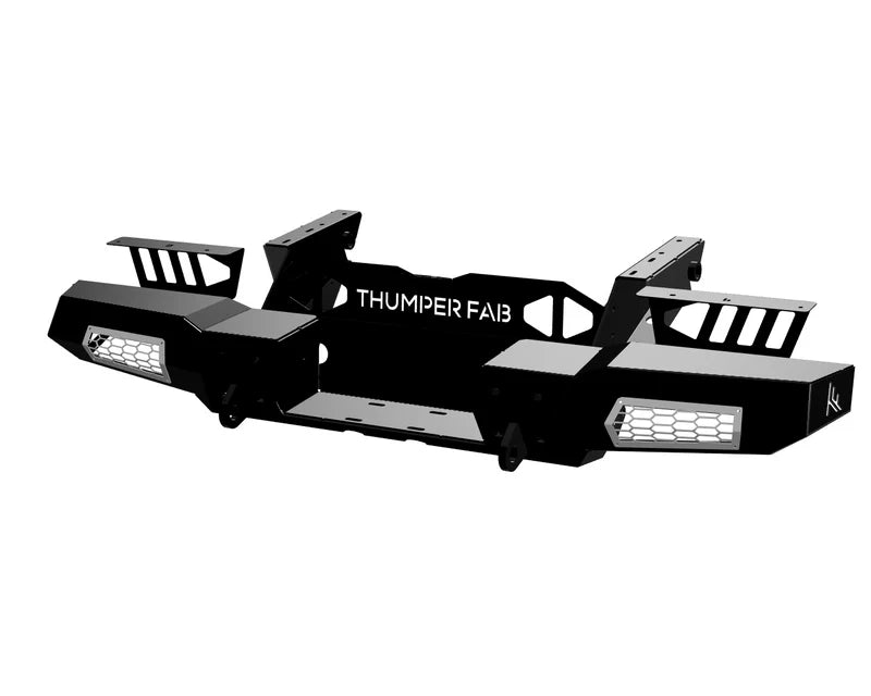 Defender HD11 Winch Ready Rear Bumper - ELITE Edition-Black