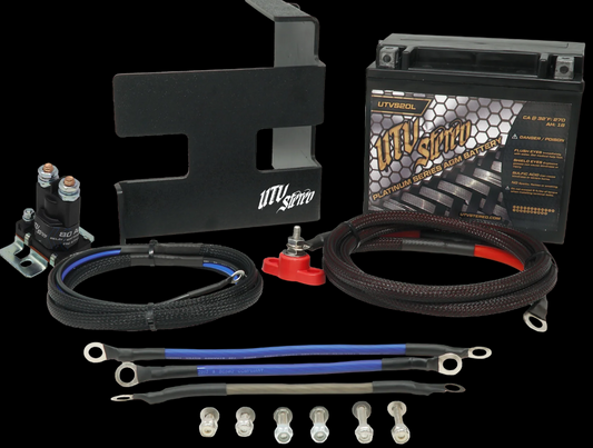 UTV Stereo CAN-AM X3 2ND BATTERY KIT