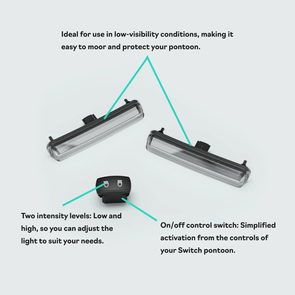Front Docking Lights for Switch Pontoon (All)