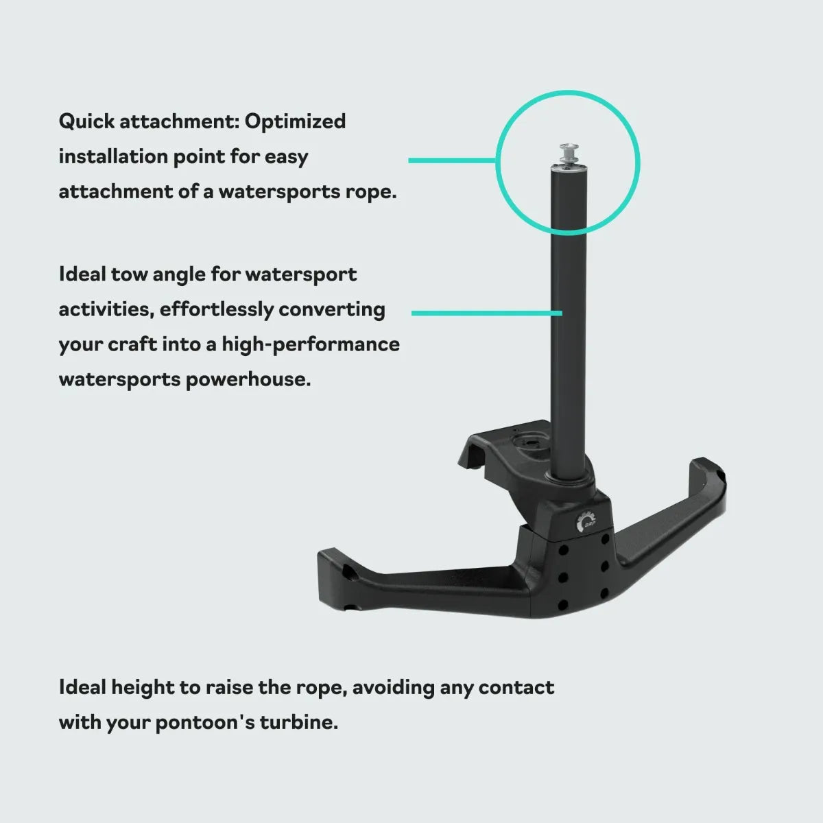 Wake and Ski Pylon for Switch Pontoon (All)