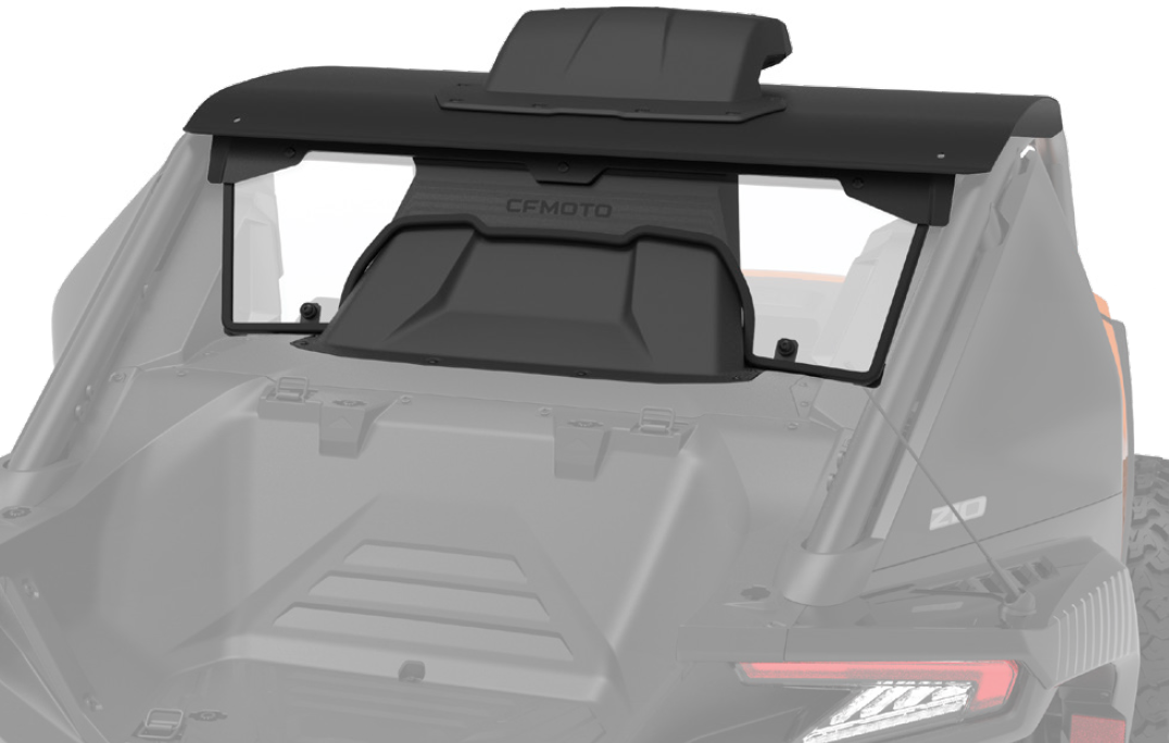 Z10 Rear Poly Windshield
