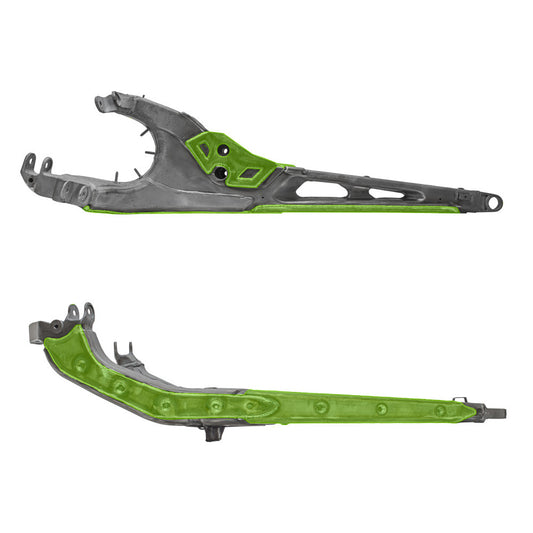 CAN-AM MAVERICK R TRAILING ARMS WELD-IN GUSSET KIT