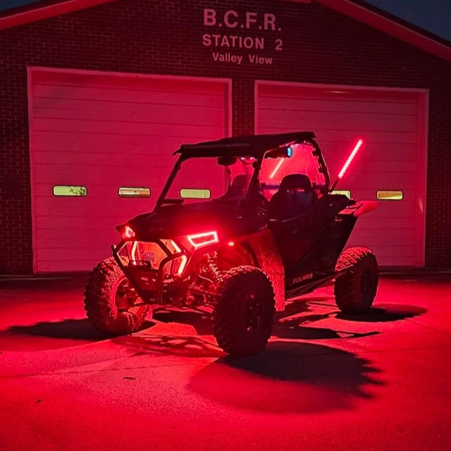 Infinite Offroad RGB+W Whips (Compatible With Rock Lights)
