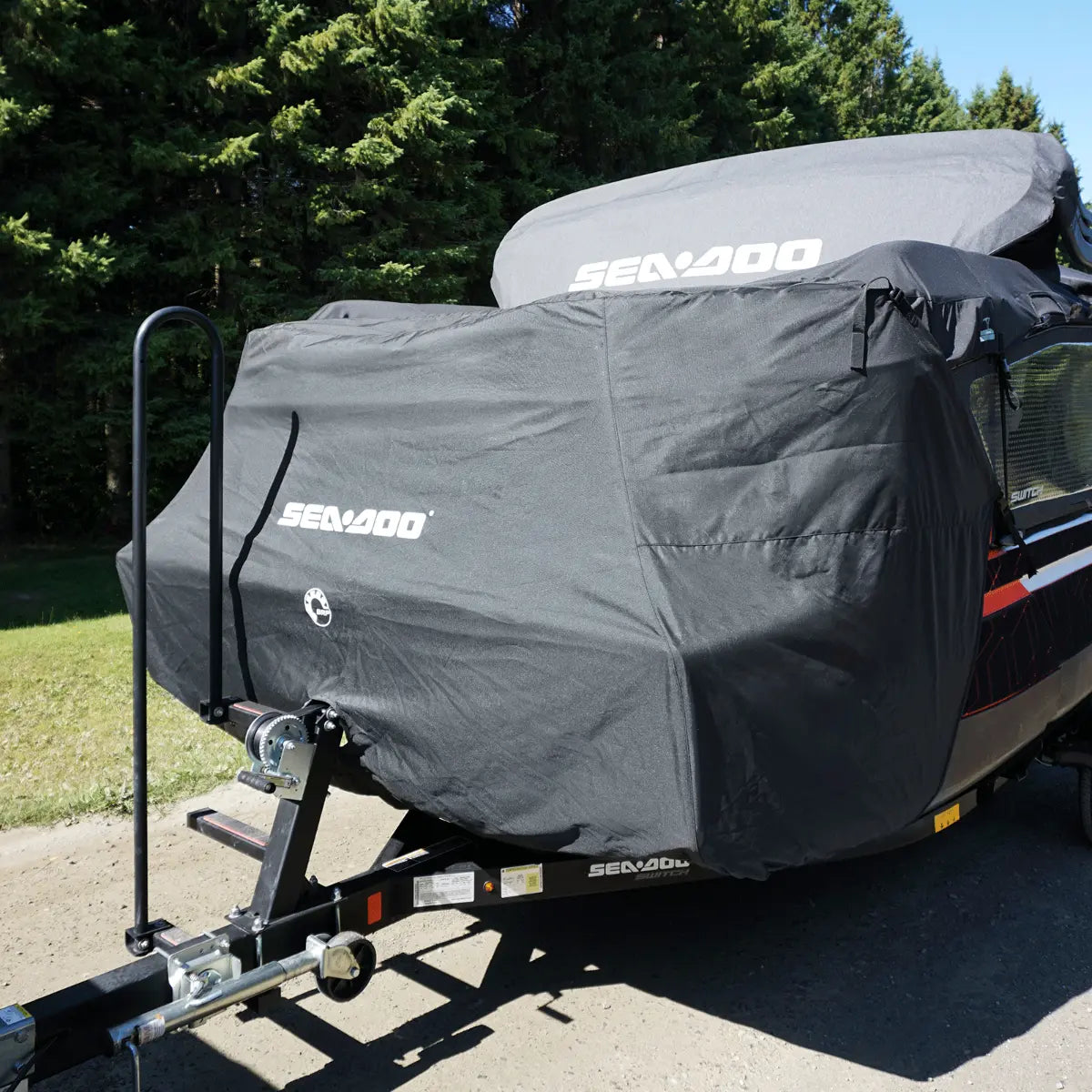 Front Trailering Cover for All Switch Pontoon