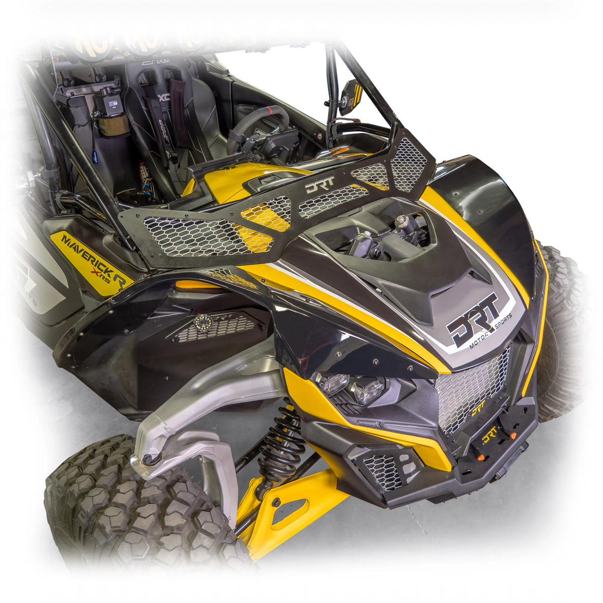Maverick R Front View Can-Am 2024+ Maverick R Front Fender Kit – McCoy Motorsports - Maverick R