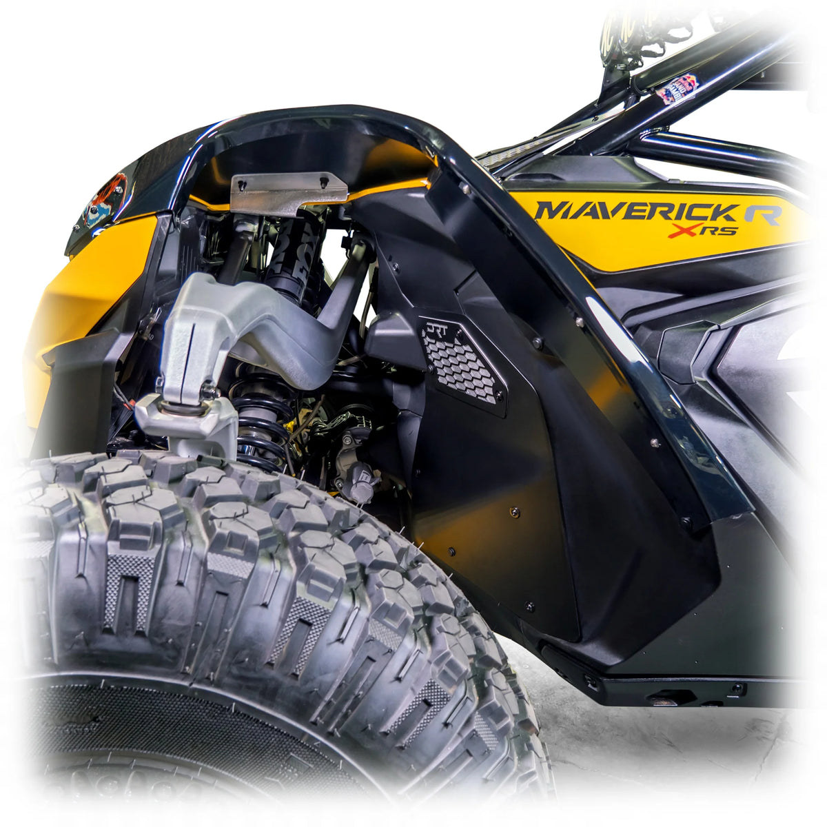 Maverick R Front View Can-Am 2024+ Maverick R Front Fender Kit – McCoy Motorsports - Maverick R