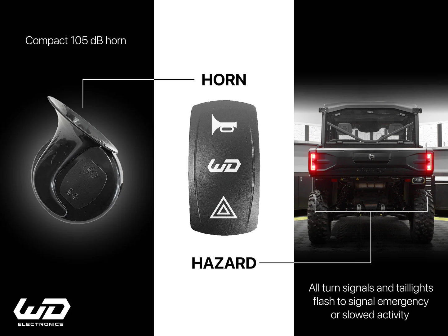 WD Electronics 2026+ Can Am Defender HD11 - Signal Pro™ - Replacement Signature Lights