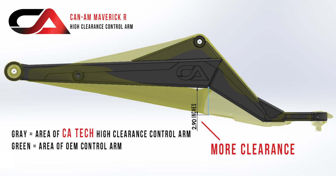 CA Tech Can-Am Maverick R High Clearance Control Arm