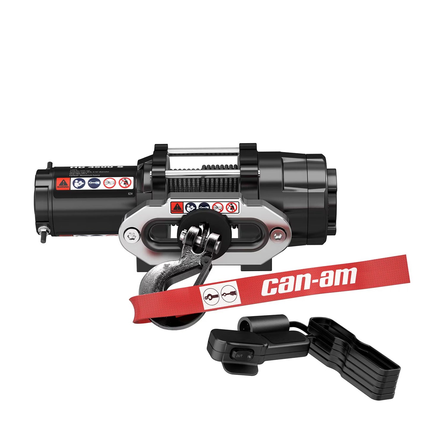 Can-Am HD 4500-S Synthetic Winch