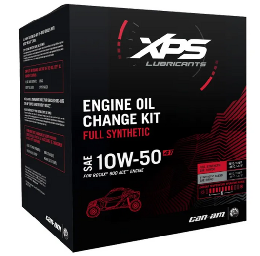 4T 10W-50 Synthetic Oil Change Kit For Rotax 900 ACE Engine
