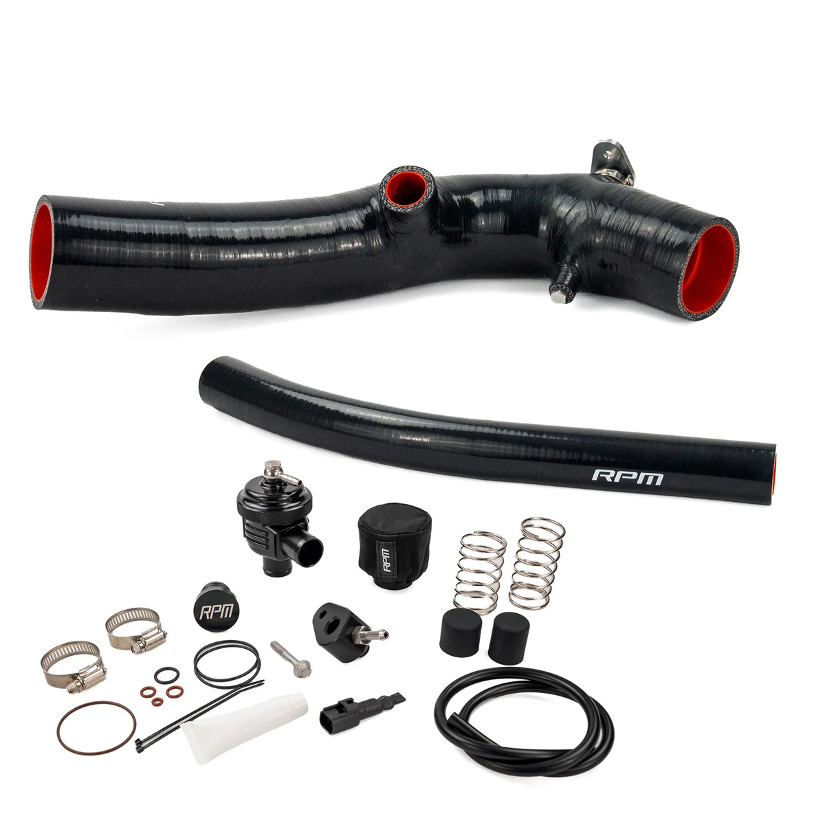 RPM CFmoto Z10 Silicone Charge Tube Kit (With BOV) Black