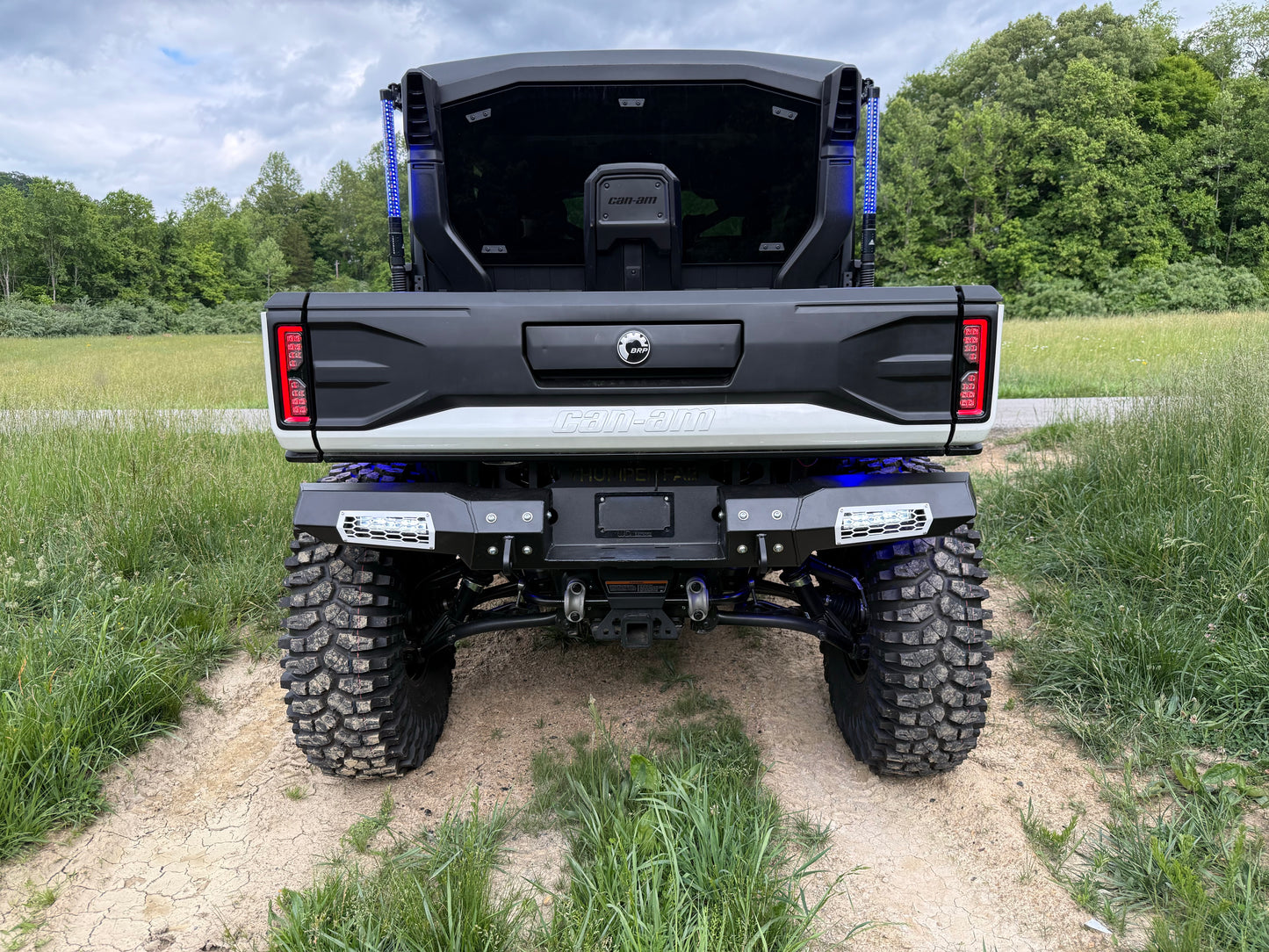 Defender HD11 Winch Ready Rear Bumper - ELITE Edition-Black