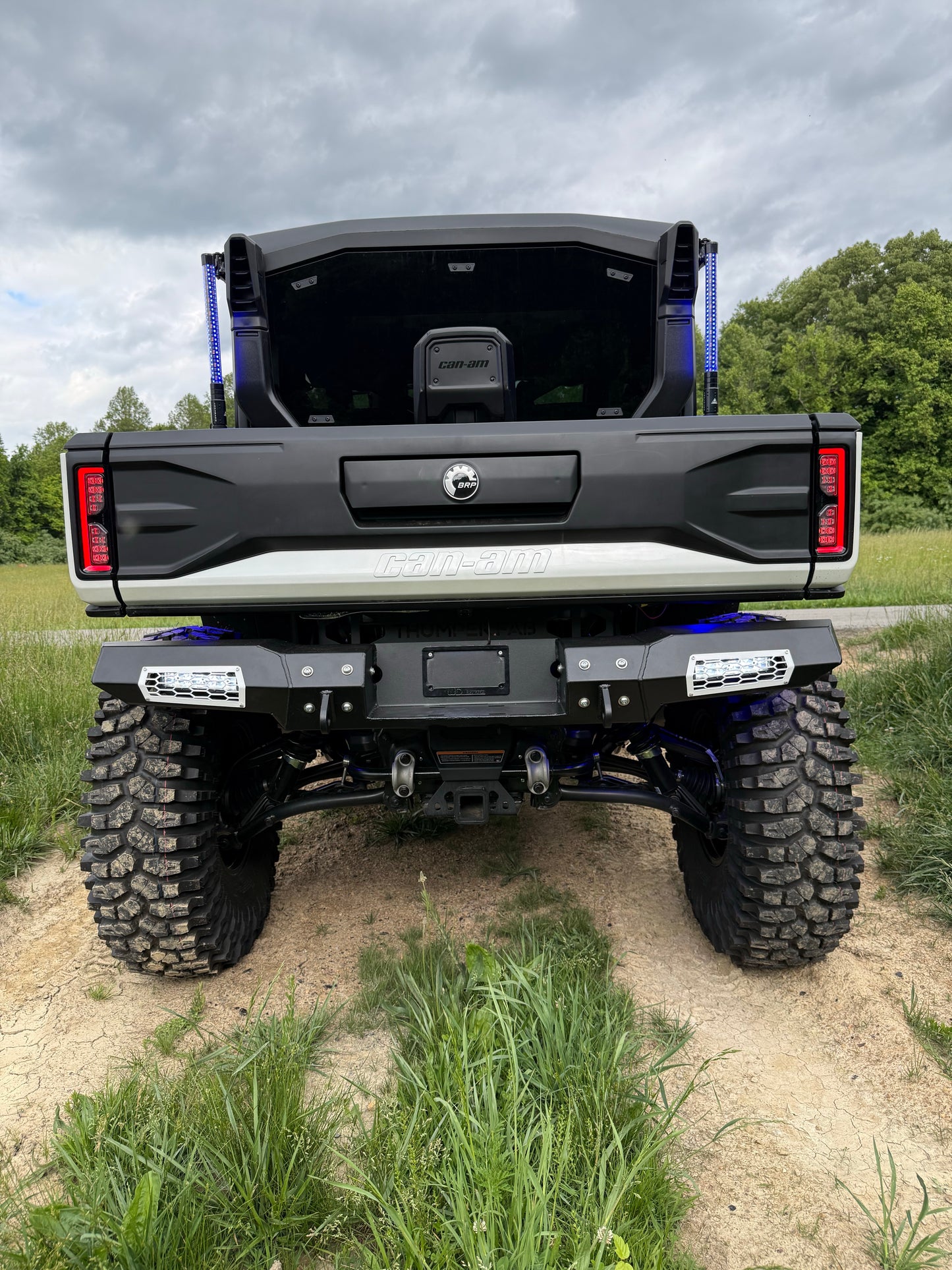 Defender HD11 Winch Ready Rear Bumper - ELITE Edition-Black