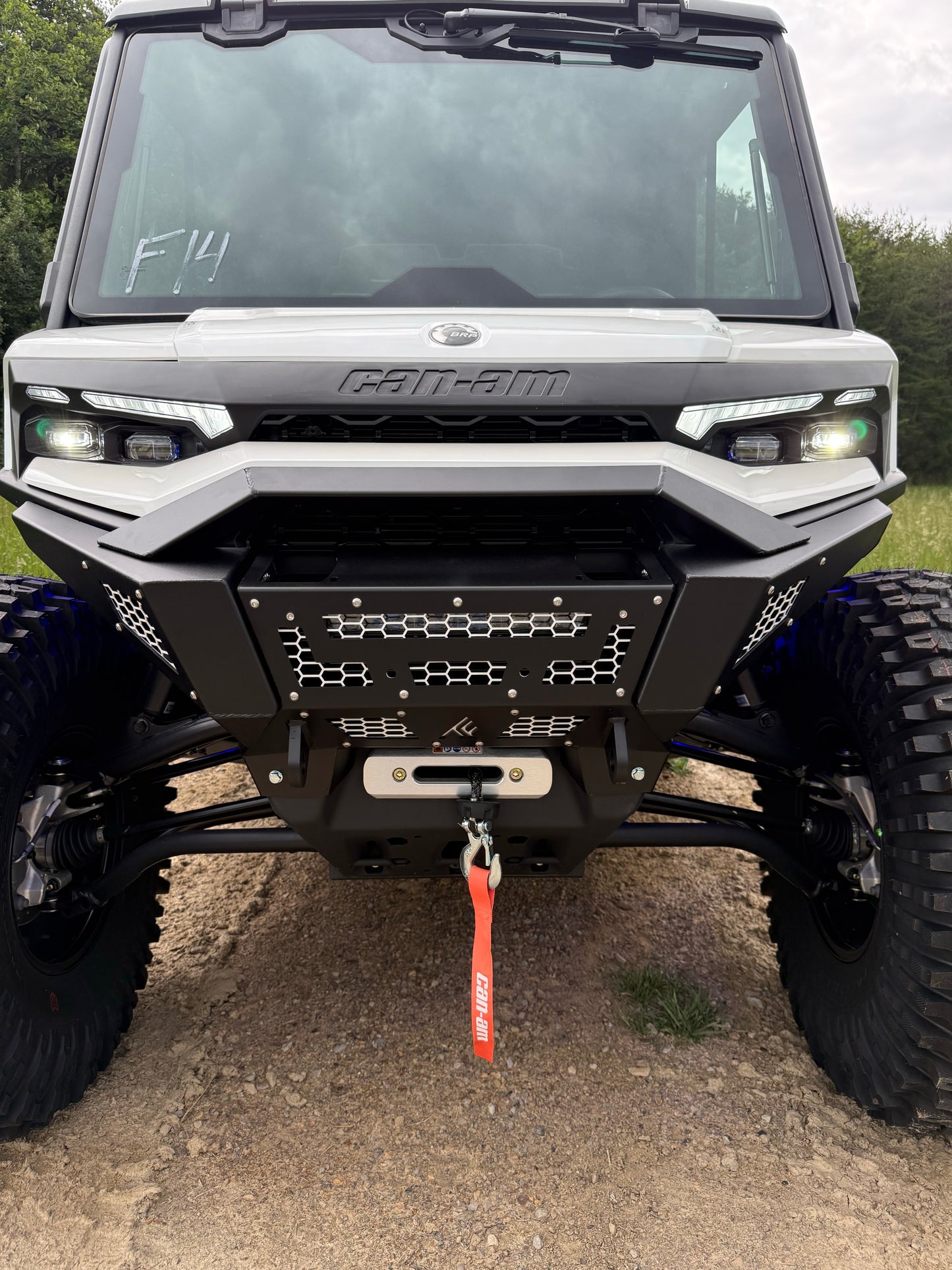 Defender HD11 Front Winch Bumper - ELITE Edition