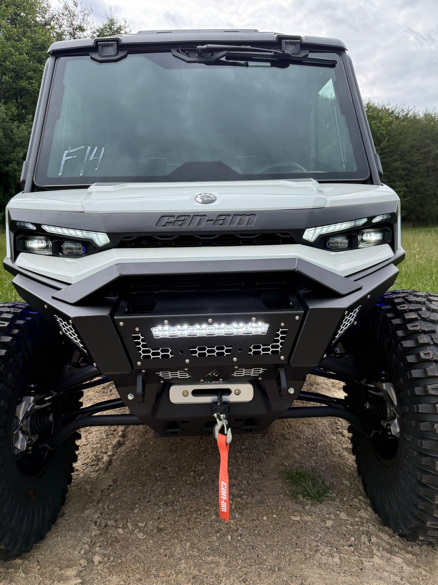 Defender HD11 Front Winch Bumper - ELITE Edition