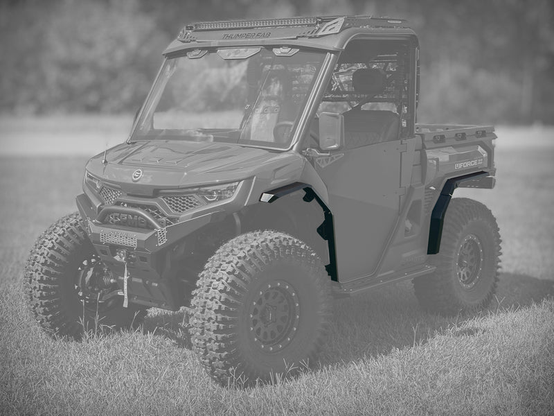 ThumperFab UForce U10 PRO Fender Flares