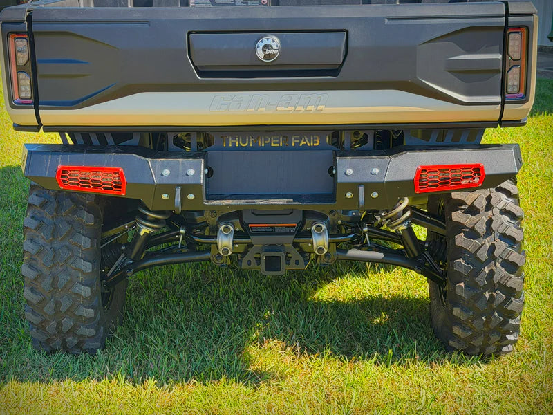 Defender HD11 Winch Ready Rear Bumper - ELITE Edition-Black