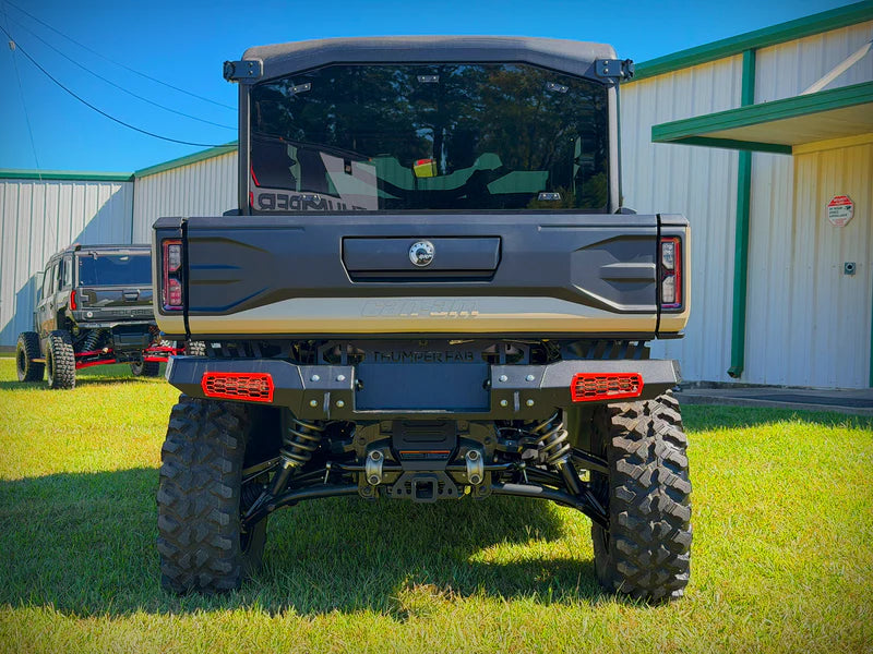 Defender HD11 Winch Ready Rear Bumper - ELITE Edition-Black