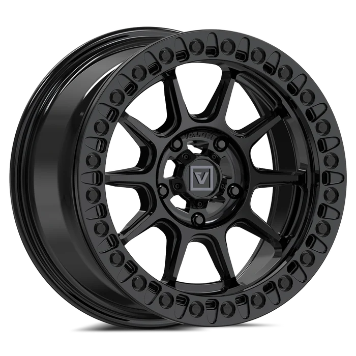 Valor V16 Beadlock Wheel Gloss Black - Z10