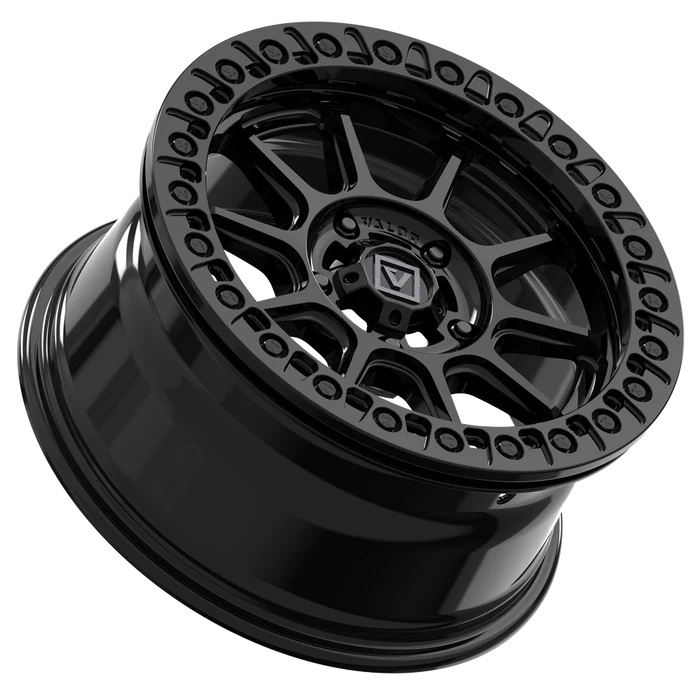 Valor V16 Beadlock Wheel Gloss Black - Z10