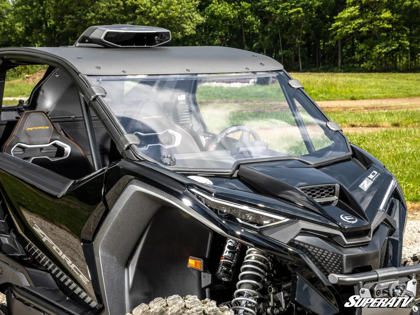 CFMOTO ZForce Z10 Scratch-Resistant Full Windshield