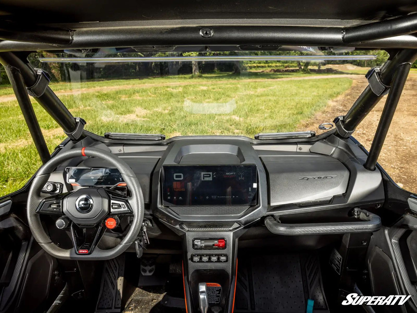 CFMOTO ZForce Z10 Vented Full Windshield