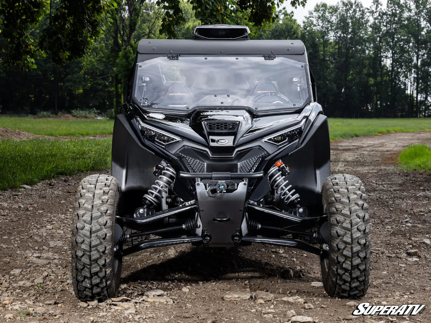 SuperATV CFMOTO ZForce Z10 Flip Windshield