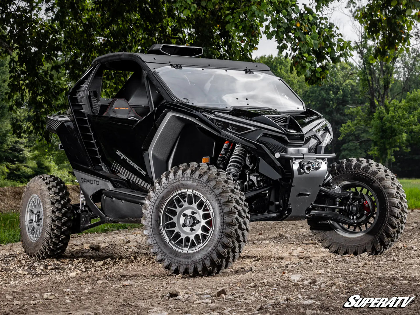 SuperATV CFMOTO ZForce Z10 Flip Windshield