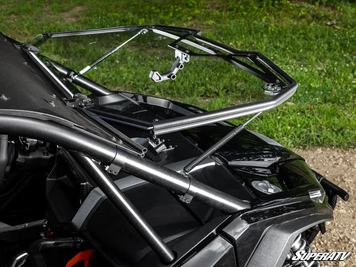 SuperATV CFMOTO ZForce Z10 Flip Windshield