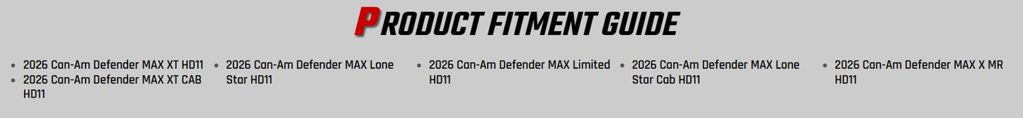 Defender HD11 ELITE Nerf Rails (CREW)