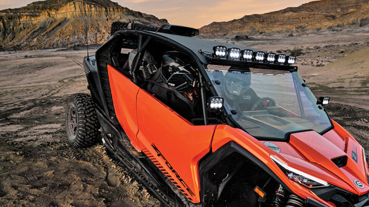 CFMoto Full Poly Windshield+ Poly Rear Panel + Roof + Scoop System