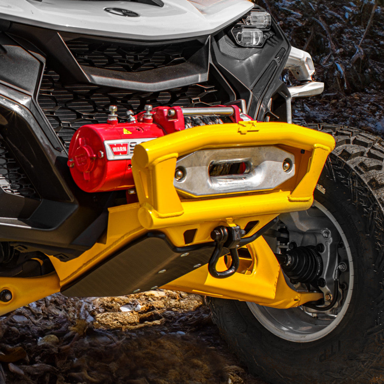 CAN-AM MAVERICK R FRONT WINCH BUMPER