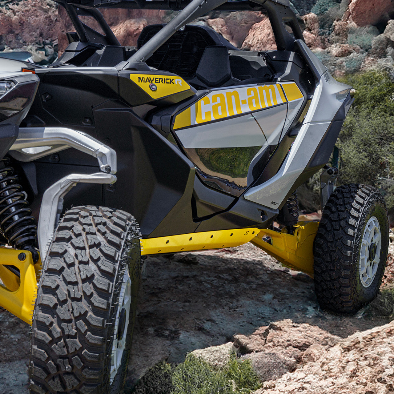 CAN-AM MAVERICK R ROCK SLIDERS