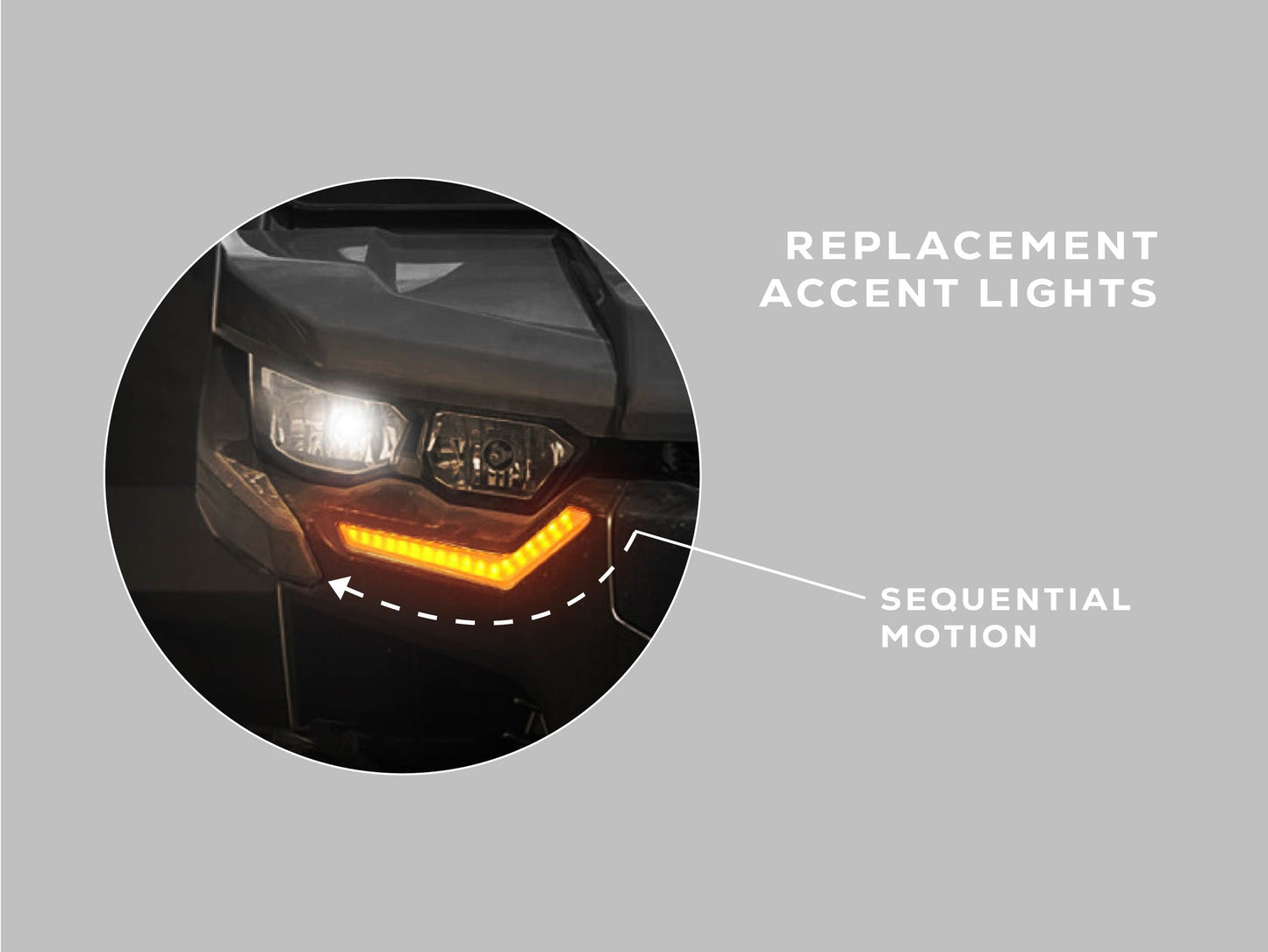 WD Electronics 2019+ Can Am Defender - Signal Pro™ - Replacement Signature Lights